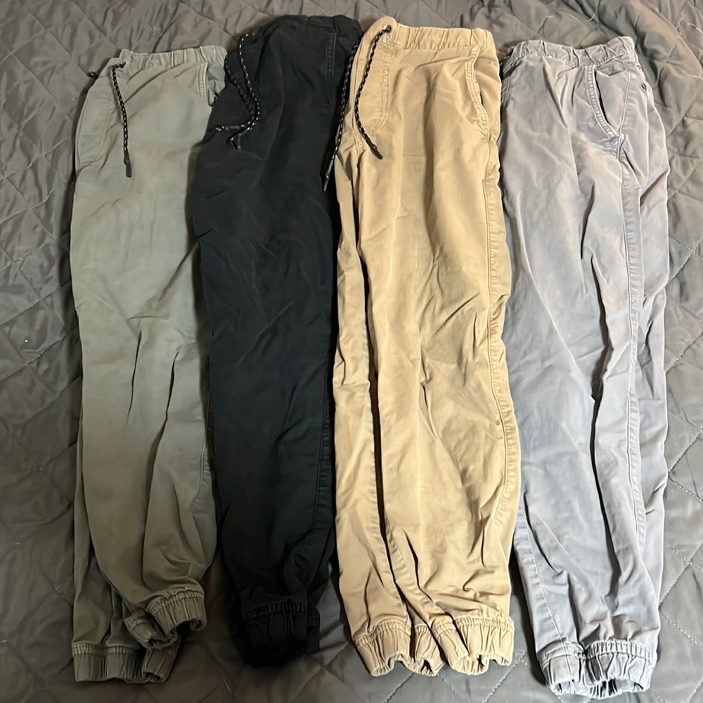 4 Pairs of American Eagle Next Level Flex Joggers